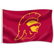 USC Trojans Cardinal Tommy Head Nylomax Flag